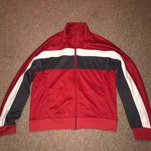 Men’s large Nike track zip up